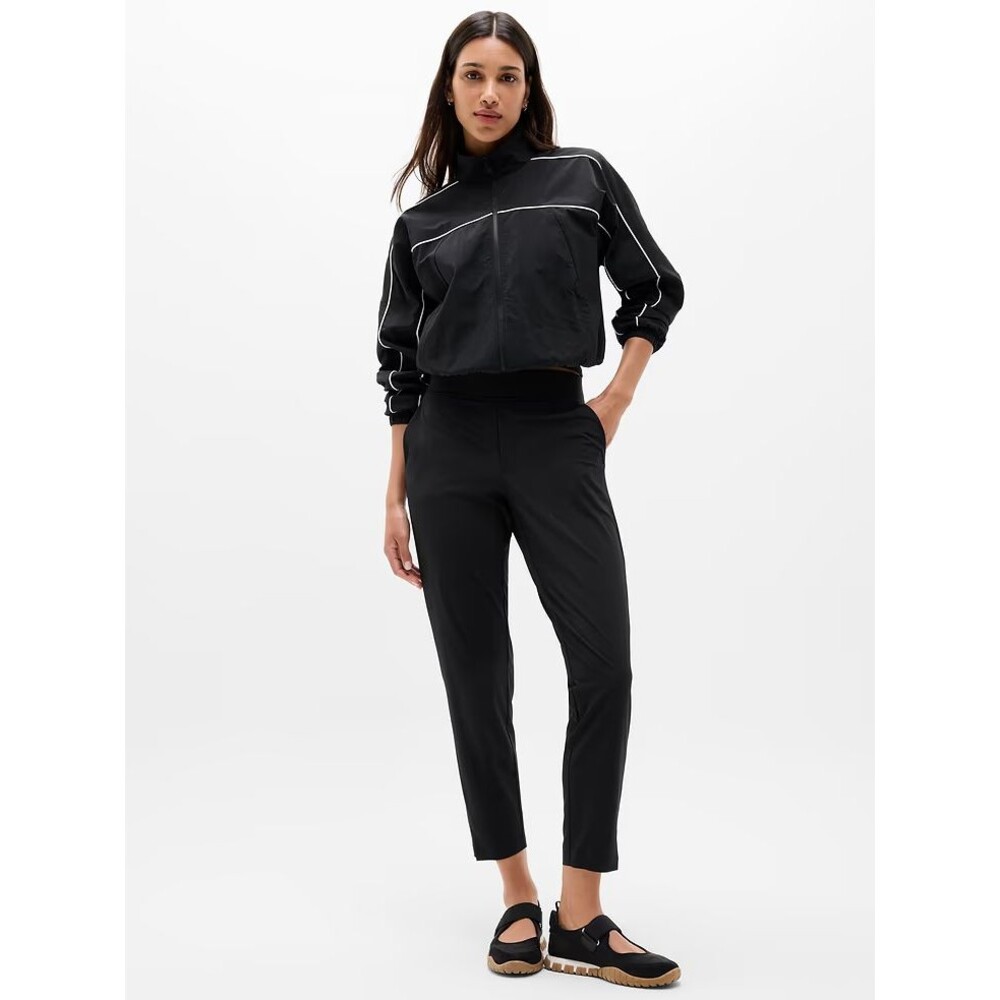 Athleta Women’s Brooklyn Mid Rise Black Pull-On Ankle Pants Womens Sz 0 / 198671